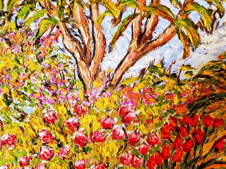Original Expressionism Landscape Painting by Linda Paterson