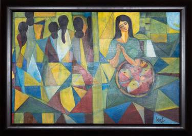 Print of World Culture Paintings by Krishanthi Rondonfuentes