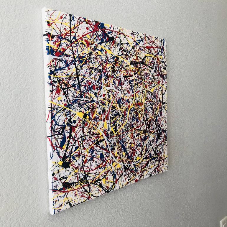 Original Abstract Expressionism Abstract Painting by Justin Giacomini