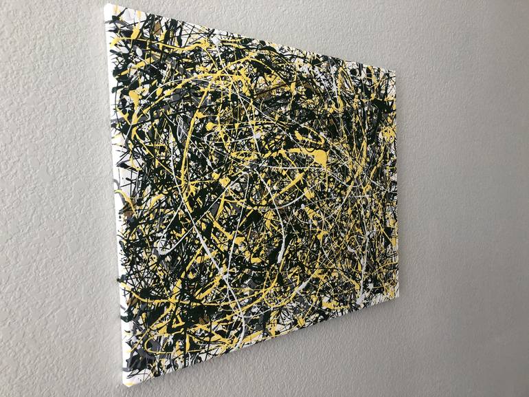 Original Abstract Expressionism Abstract Painting by Justin Giacomini