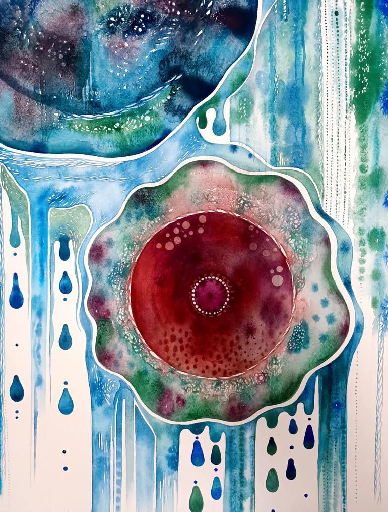 Original Contemporary Abstract Painting by Ilaria Finetti