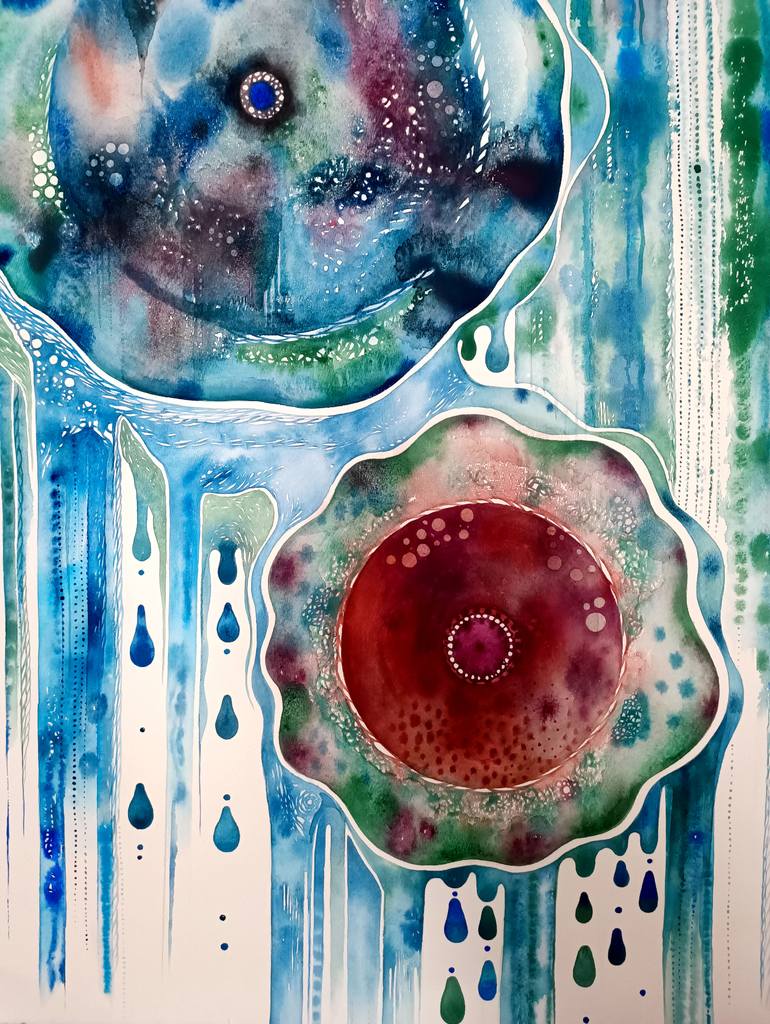 Original Contemporary Abstract Painting by Ilaria Finetti
