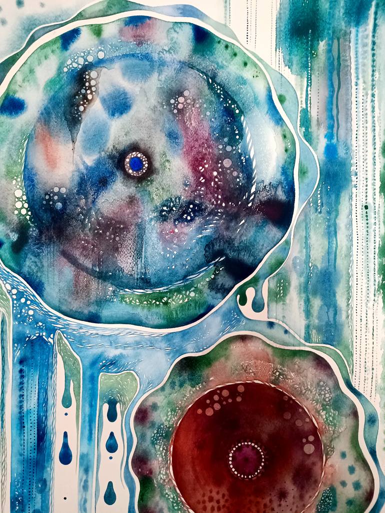 Original Contemporary Abstract Painting by Ilaria Finetti