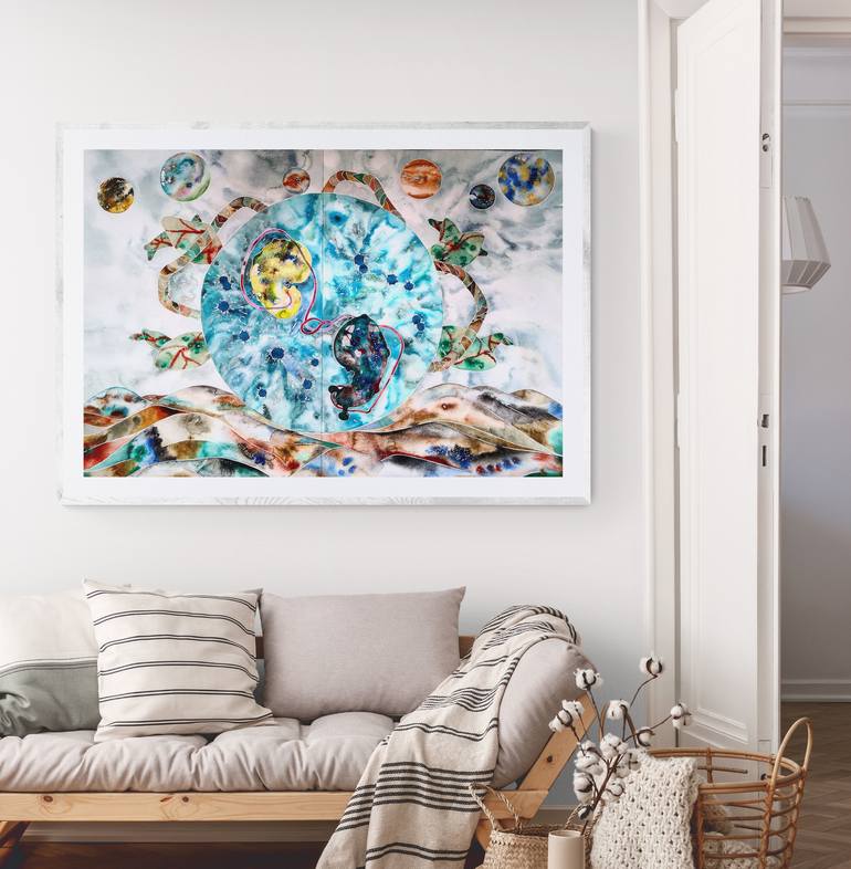 Original Abstract Painting by Ilaria Finetti