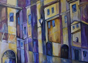 Print of Art Deco Architecture Paintings by Julia Mia