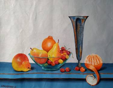 Original Still Life Painting by Pushpendra Singh Mandloi