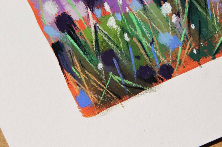 Original Fine Art Landscape Drawing by Irina Plaksina