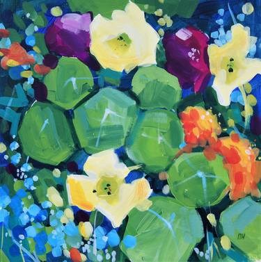 Original Fine Art Floral Paintings by Irina Plaksina