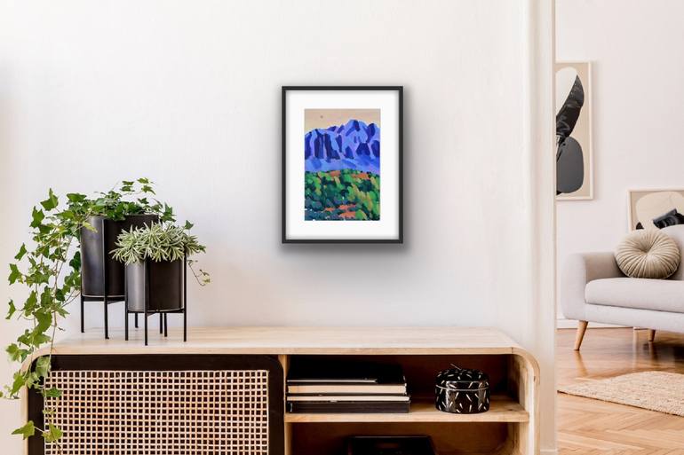 Original Expressionism Landscape Painting by Irina Plaksina