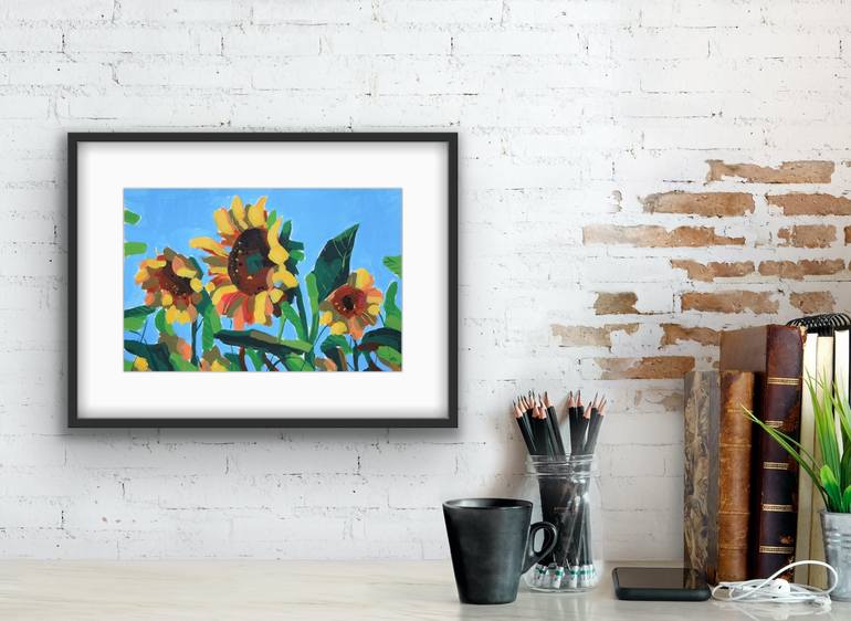 Original Fine Art Floral Painting by Irina Plaksina