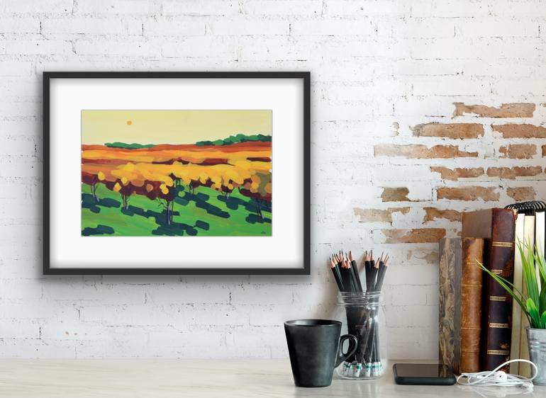 Original Fine Art Landscape Painting by Irina Plaksina