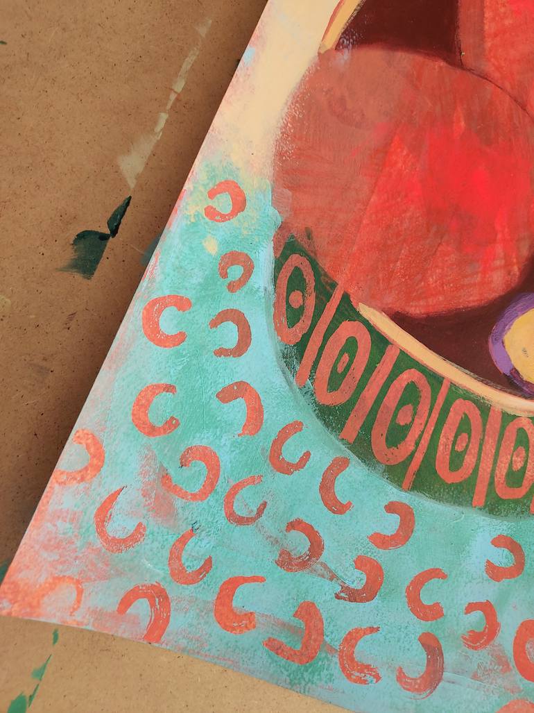 Original Expressionism Still Life Painting by Irina Plaksina