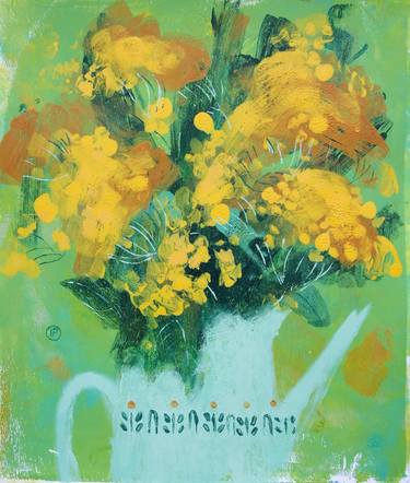 Original Floral Paintings by Irina Plaksina
