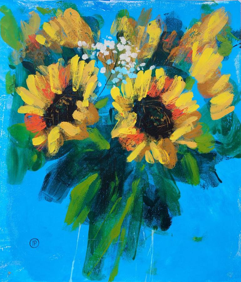 Original  Painting by irina plaksina