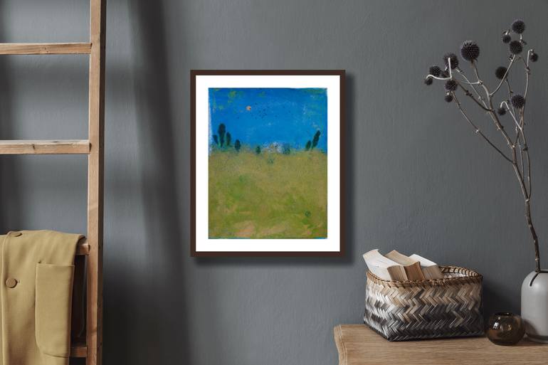 Original Expressionism Landscape Painting by Irina Plaksina