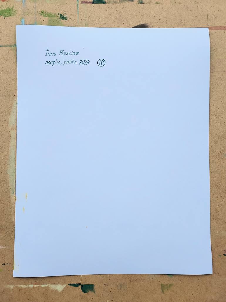 Original Expressionism Landscape Painting by Irina Plaksina