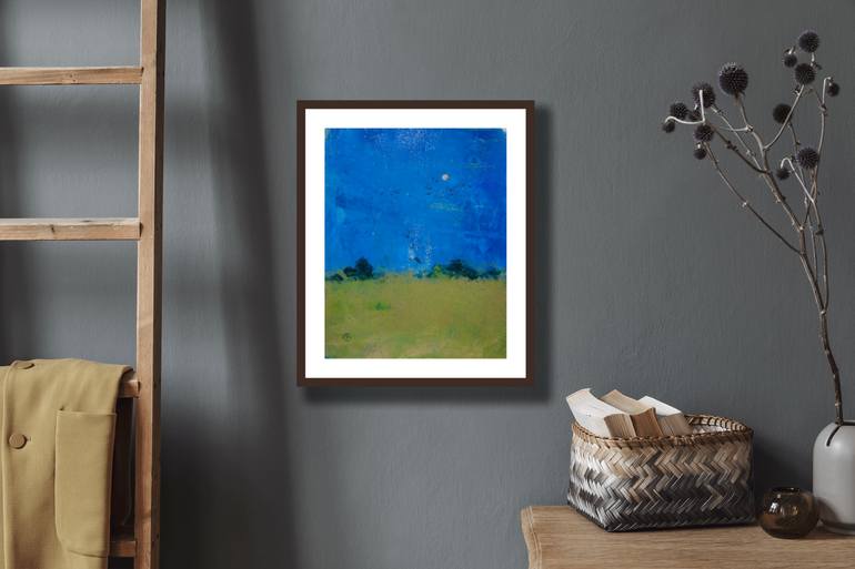 Original Expressionism Landscape Painting by Irina Plaksina