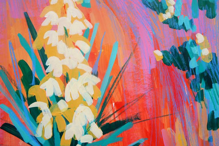 Original Expressionism Landscape Mixed Media by Irina Plaksina