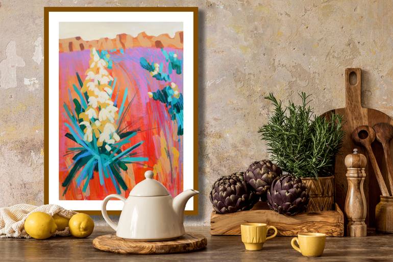 Original Expressionism Landscape Mixed Media by Irina Plaksina