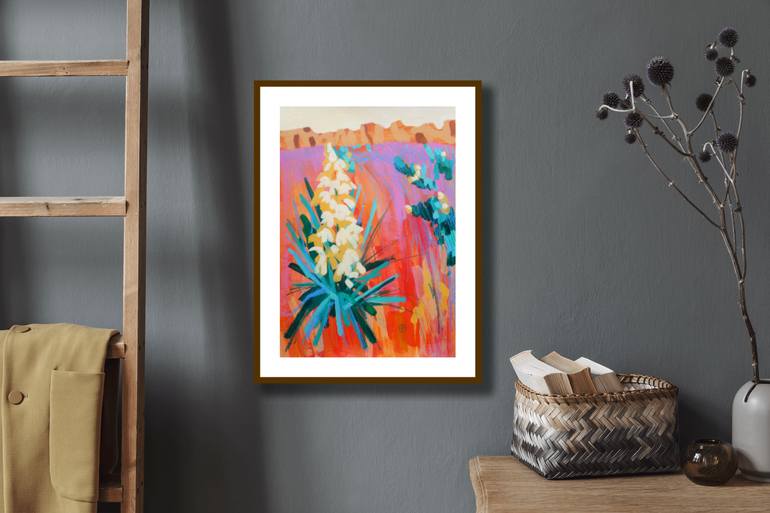 Original Expressionism Landscape Mixed Media by Irina Plaksina