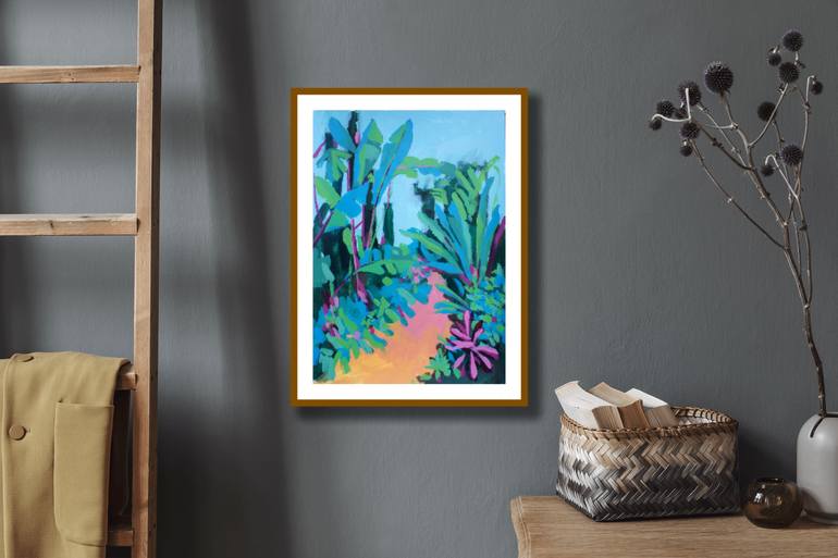 Original Expressionism Landscape Painting by Irina Plaksina