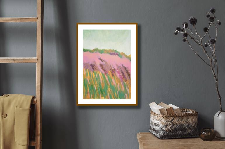 Original Expressionism Landscape Mixed Media by Irina Plaksina
