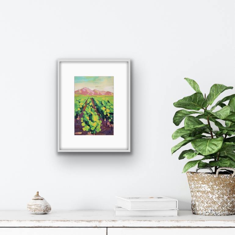 Original Expressionism Landscape Painting by Irina Plaksina