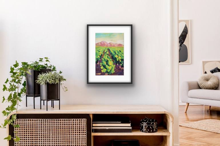 Original Expressionism Landscape Painting by Irina Plaksina