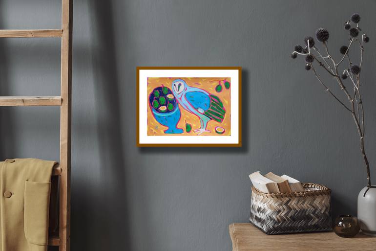 Original Expressionism Animal Mixed Media by Irina Plaksina