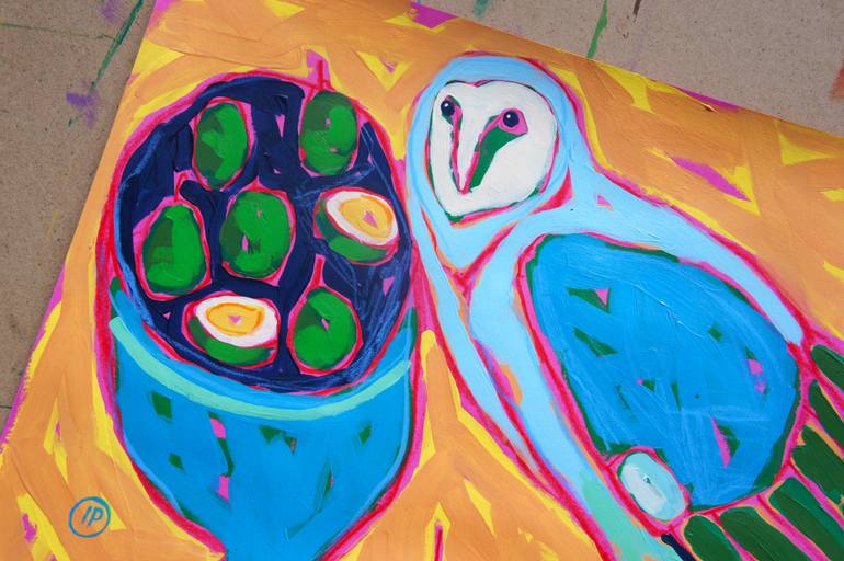Original Expressionism Animal Mixed Media by Irina Plaksina