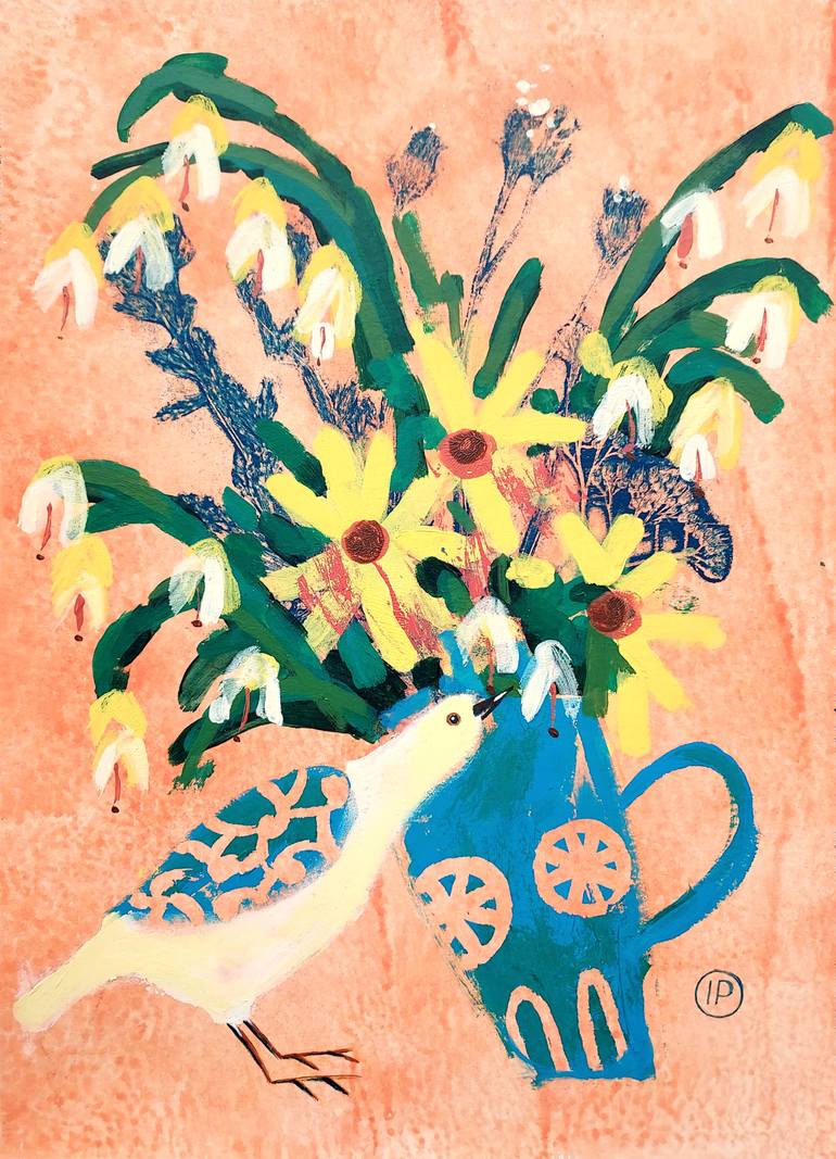 Original  Painting by irina plaksina