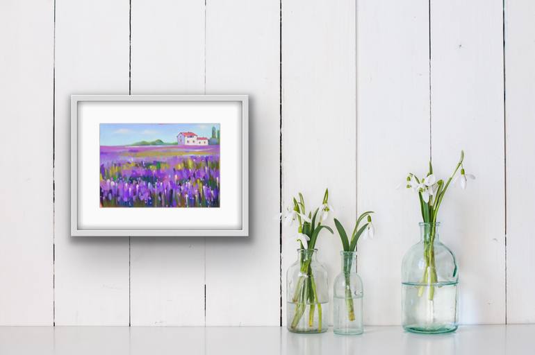 Original Expressionism Landscape Drawing by Irina Plaksina