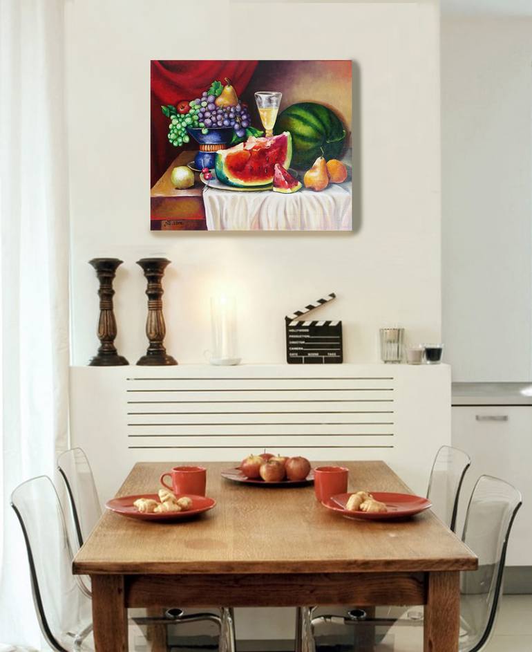 Original Impressionism Other Painting by Natalie Svyrydenko