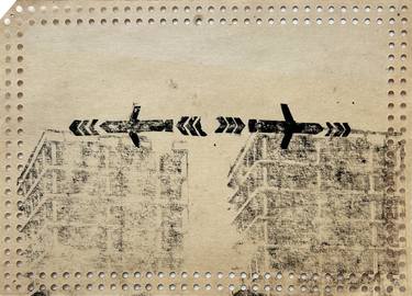 Original Aerial Printmaking by Sofiia Korotkevych