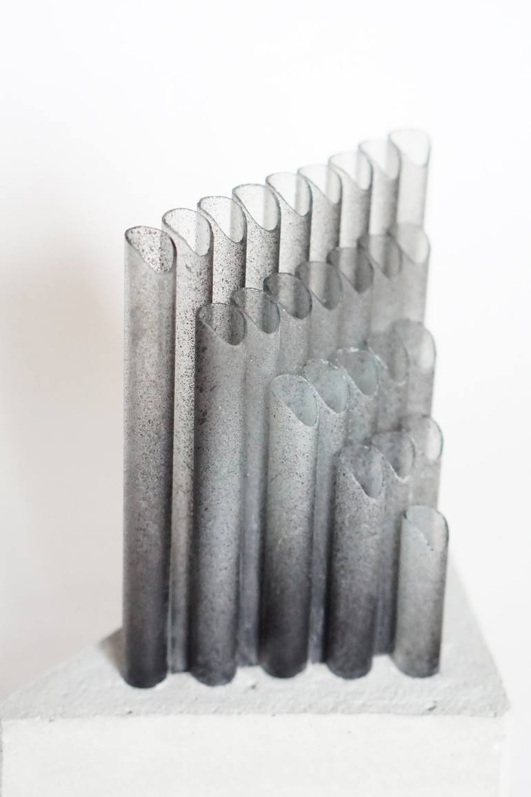 Original Minimalism Geometric Sculpture by Sofiia Korotkevych
