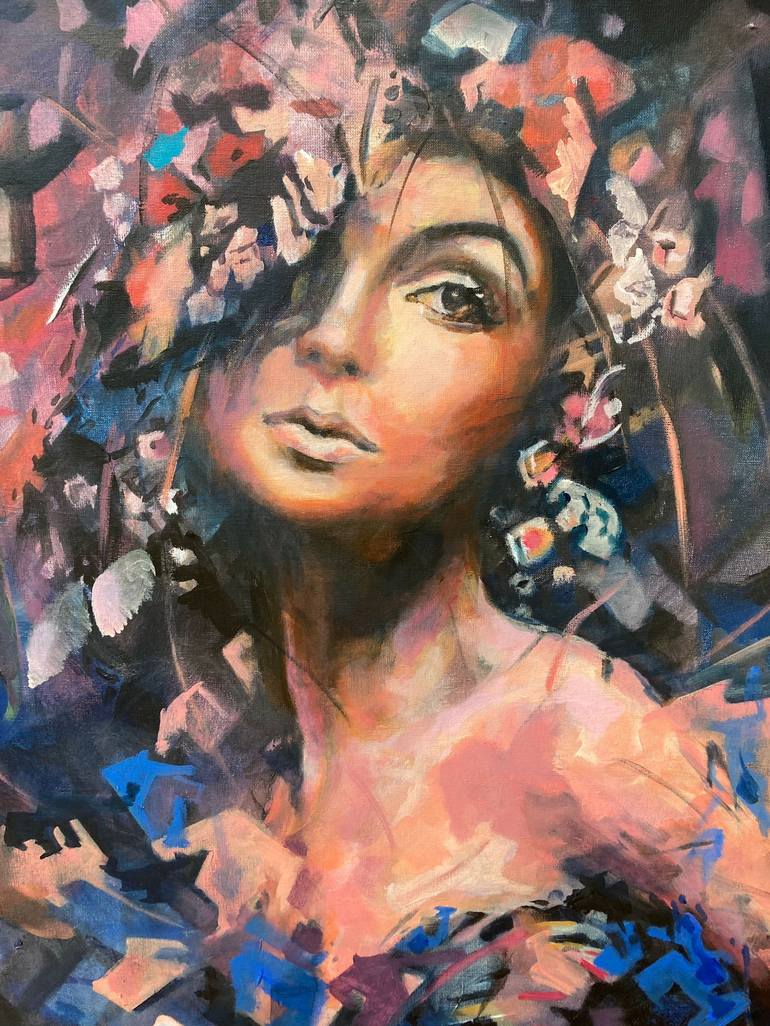 Original Women Painting by Ellen Siliakus