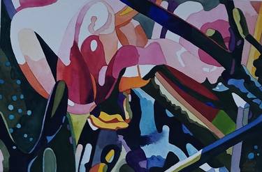 Saatchi Art Artist Matt Barba; Paintings, “Tulip Magnolia - 18” #art
