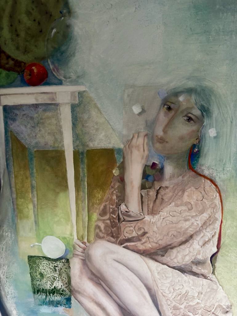 Original Figurative Women Painting by Sofiya Nikolova