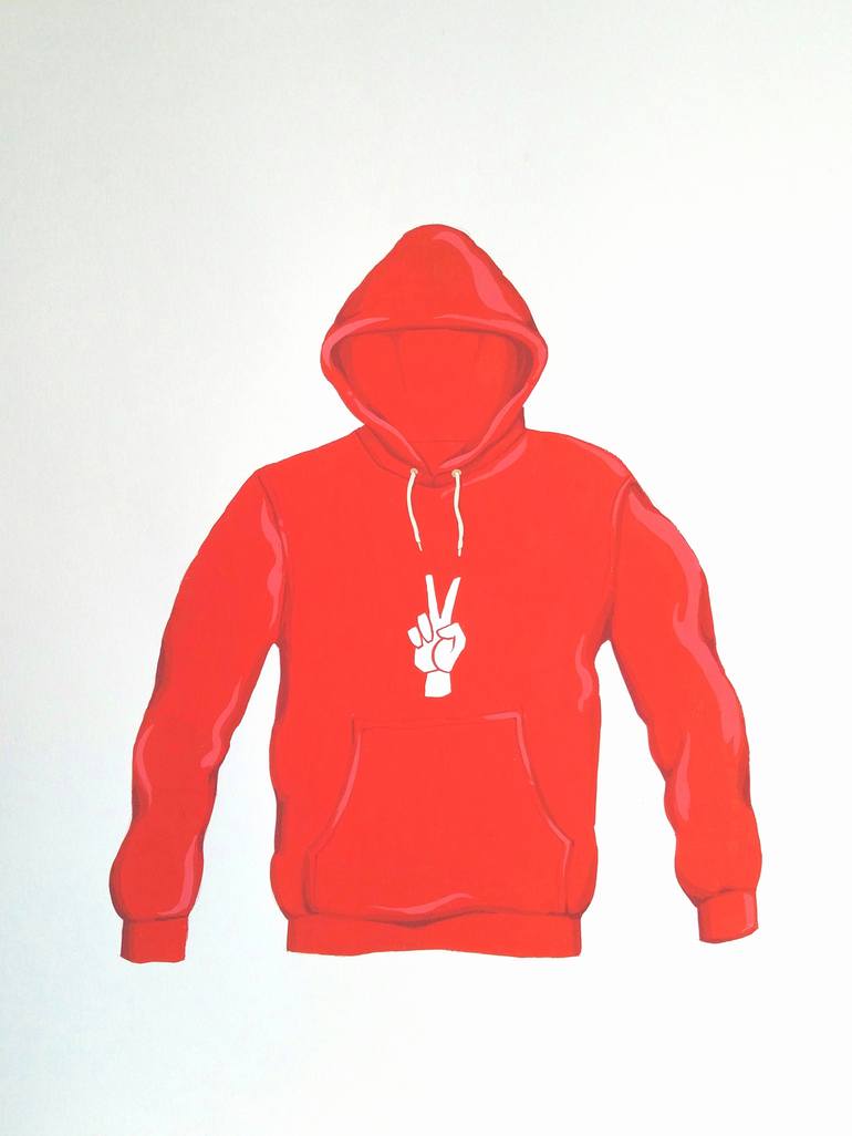 red brooklyn hoodie