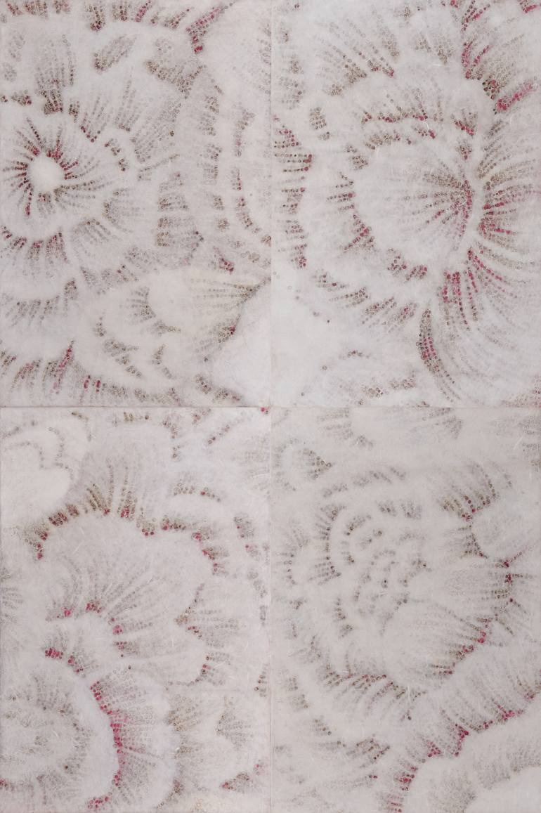 Original Abstract Expressionism Nature Collage by Myungsoo Yi