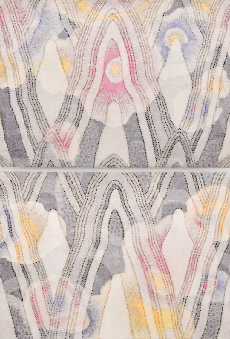 Original Abstract Nature Collage by Myungsoo Yi