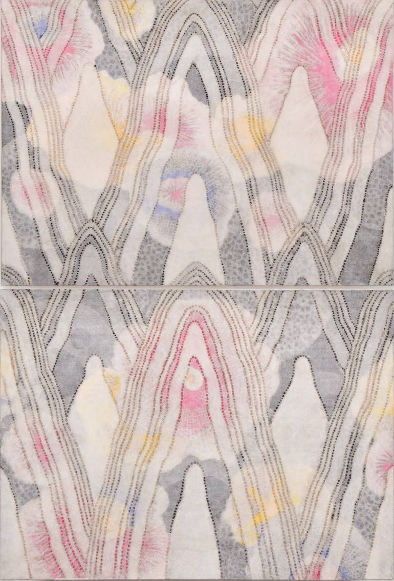 Original Abstract Nature Collage by Myungsoo Yi