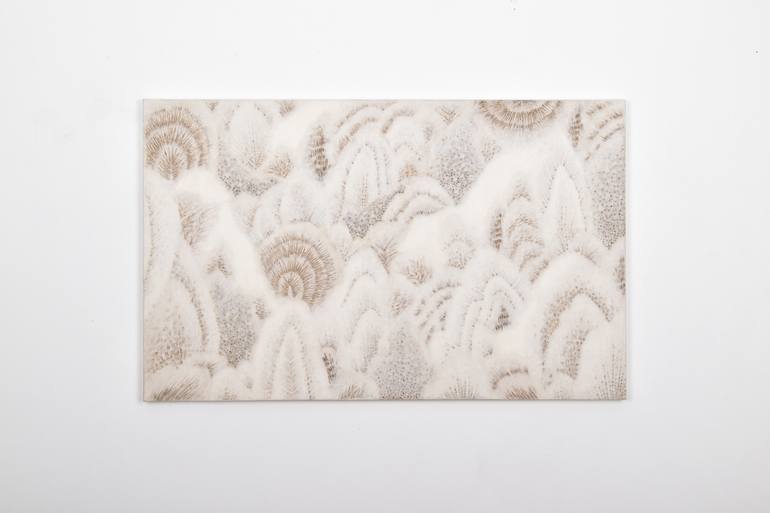 Original Abstract Expressionism Nature Collage by Myungsoo Yi