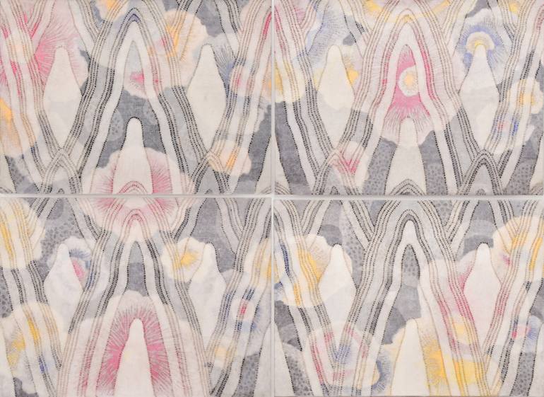 Original Abstract Nature Collage by Myungsoo Yi