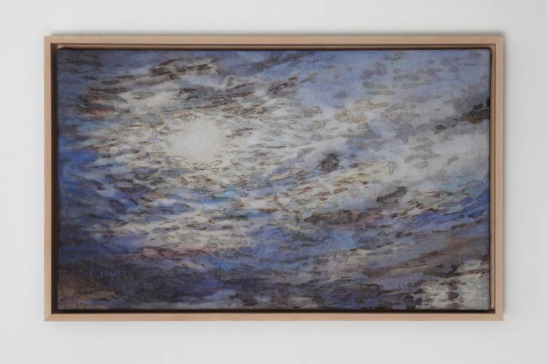 Original Abstract Landscape Painting by Myungsoo Yi