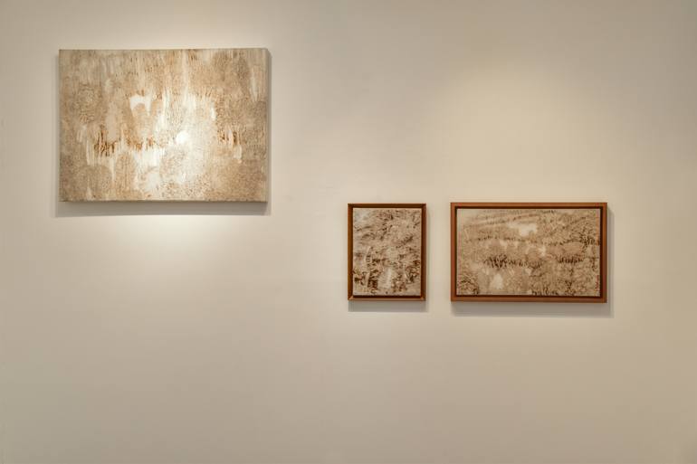 Original Abstract Landscape Collage by Myungsoo Yi