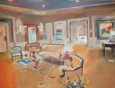 Print of Fine Art Interiors Paintings by Evan Russell