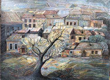 Original Realism Home Paintings by Gharib Yeghiazaryan