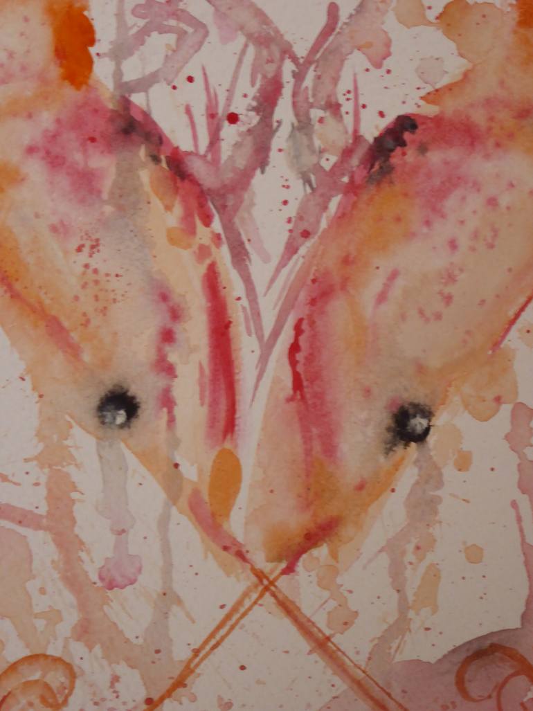 Original Contemporary Animal Painting by Pallieter Deseck