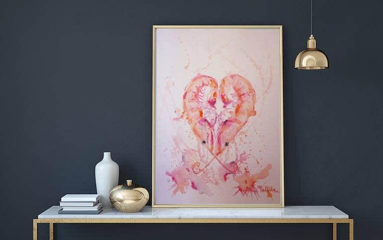 Original Contemporary Animal Painting by Pallieter Deseck